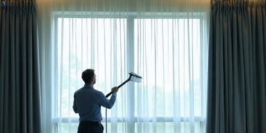 Commercial drapes cleaning service slacks-creek hotels offices