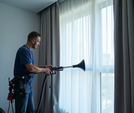 Professional drapes cleaning process tools Matty Curtain Cleaning slacks-creek